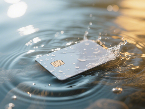 Chipkarten müssen wasserdicht sein