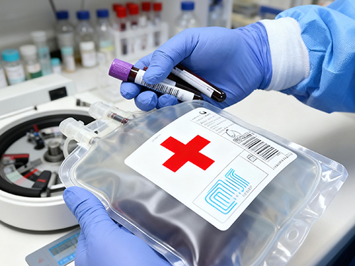 Das zeitalter der rfid-technologie hat das management Von blutbeuteln intelligenter gemacht