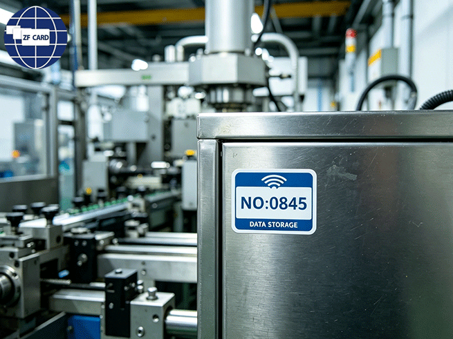 Etiketten gegen metall: speziell für metallene geräte entwickelte rfid-etiketten