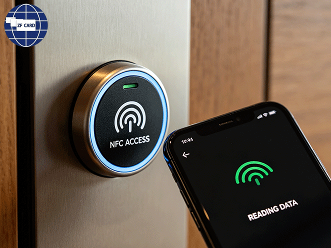 Wie entscheidet sich das hotel für den nfc-sticker? In einem artikel kam ein mückenaufkleber heraus